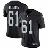 Nike Oakland Raiders #61 Rodney Hudson Black Team Color NFL Vapor Untouchable Limited Jersey,baseball caps,new era cap wholesale,wholesale hats
